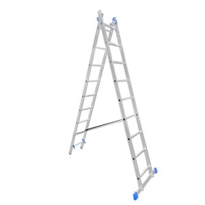 Двухсекционная алюминиевая лестница LadderBel LS209