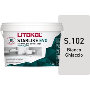 Эпоксидный состав для укладки мозаики litokol starlike EVO S. 102 bianco ghiaccio