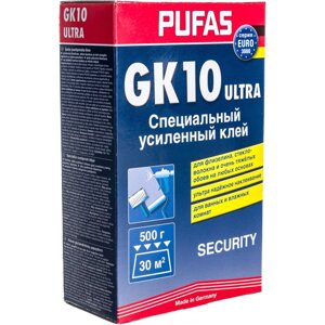 Клей для стекловолокна и флизелина Pufas ГК10