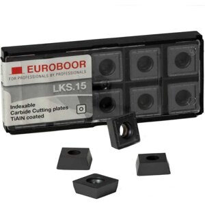 Комплект сменных режущих пластин для фаскоснимателей B60 и B60S EUROBOOR LKS. 15