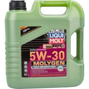 НС-синтетическое моторное масло LIQUI MOLY Molygen New Generation DPF 5W-30