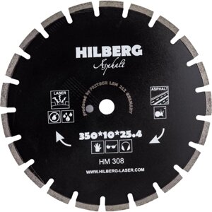 Отрезной алмазный диск Hilberg Hilberg Hard Materials Лазер асфальт