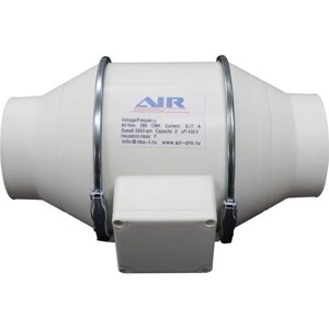 Пластиковый канальный вентилятор AIR-SC HF-125
