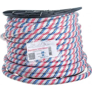 Плетеный полипропиленовый шнур Эбис 00101