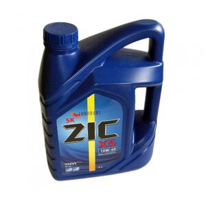 Полусинтетическое моторное масло zic X5 10w40