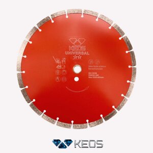 Сегментный алмазный диск по бетону KEOS ECO