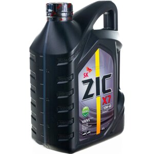 Синтетическое масло для коммерческой техники zic X7 10w40 Diesel