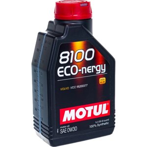 Синтетическое масло MOTUL 8100 ECO-nergy 0W30