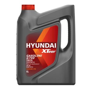 Синтетическое моторное масло HYUNDAI XTeer XTeer Gasoline G700 5W30 SN