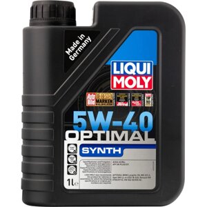 Синтетическое моторное масло LIQUI MOLY Optimal Synth 5W-40 SN/CF;A3/B4