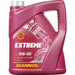 Синтетическое моторное масло MANNOL EXTREME 5W40