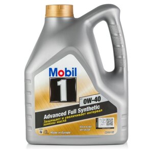 Синтетическое моторное масло MOBIL 1 FS 0W-40