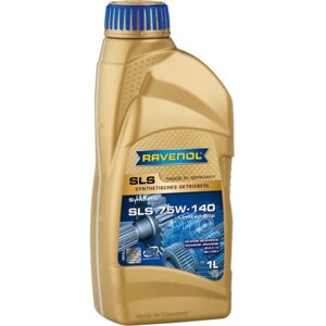 Трансмиссионное масло ravenol SLS SAE 75W-140, GL-5 + LS, 1 л