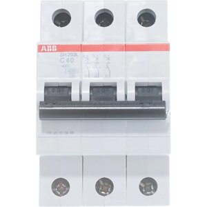 Трехполюсной автоматический выключатель ABB SH203L