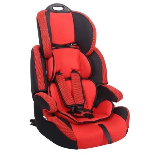 Автокресло детское Siger Стар ISOFIX красное от компании F-MART - фото 1