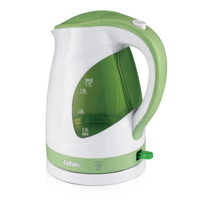 Чайник электрический BBK EK1700P белый/светло-зеленый от компании F-MART - фото 1