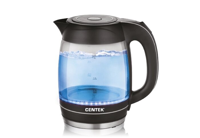 Чайник электрический Centek CT-1075 (черн) от компании F-MART - фото 1