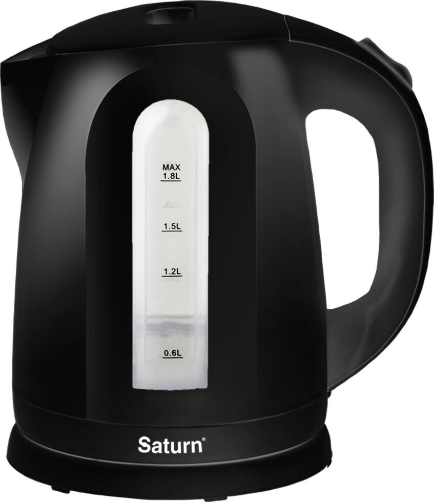 Чайник электрический Saturn EK8414 black 1,8л от компании F-MART - фото 1