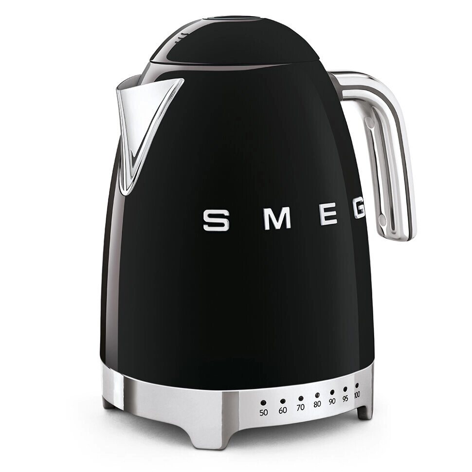 Чайник электрический SMEG KLF04BLEU черный от компании F-MART - фото 1