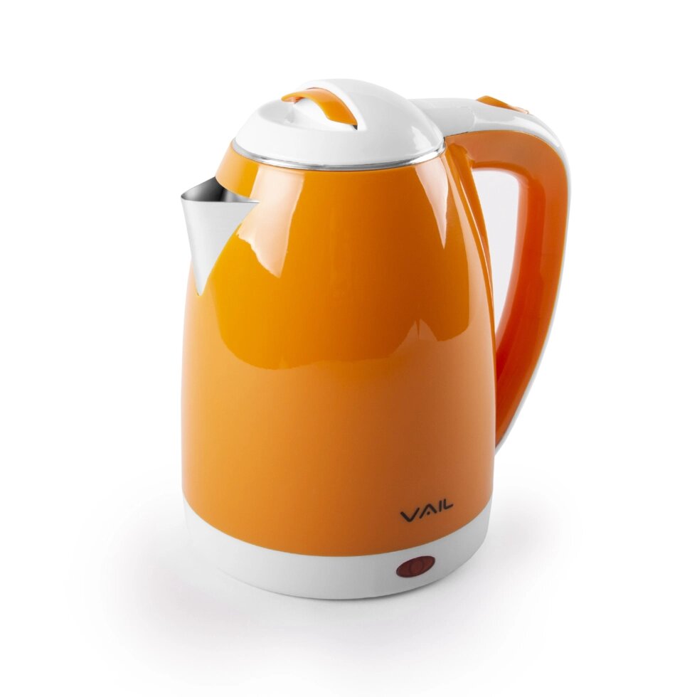 Чайник электрический VAIL VL-5554 оранж.1,8л от компании F-MART - фото 1