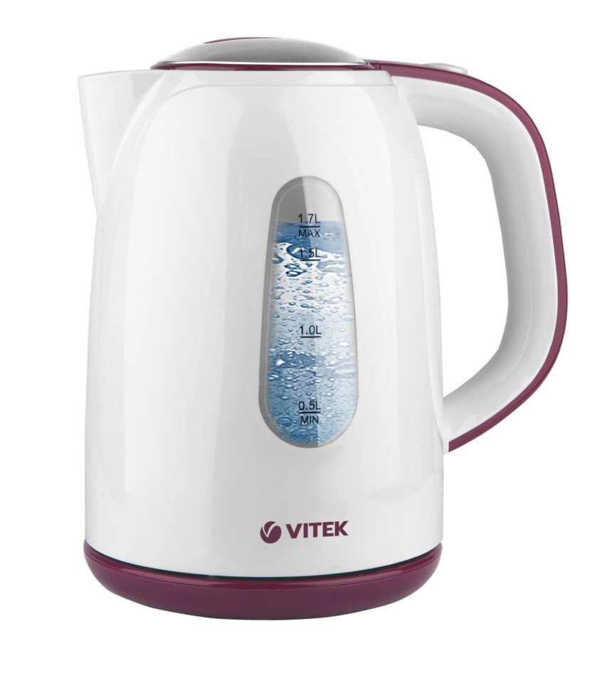 Чайник электрический Vitek VT-7006 White от компании F-MART - фото 1