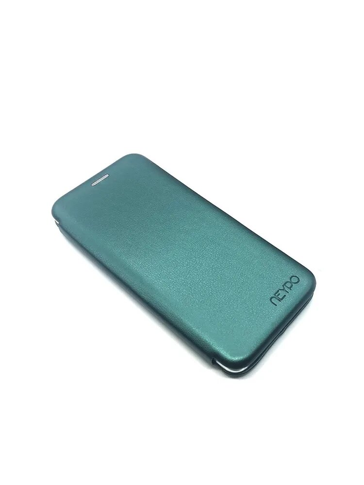 Чехол-книжка NEYPO Premium Realme C25/C25s dark green от компании F-MART - фото 1