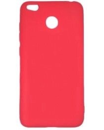 Чехол-накладка for Xiaomi Redmi 4x (0,3 мм) матовый коралловый от компании F-MART - фото 1