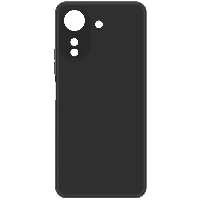 Чехол-накладка Krutoff Silicone Case Xiaomi Redmi 13C/Poco C65 черный от компании F-MART - фото 1
