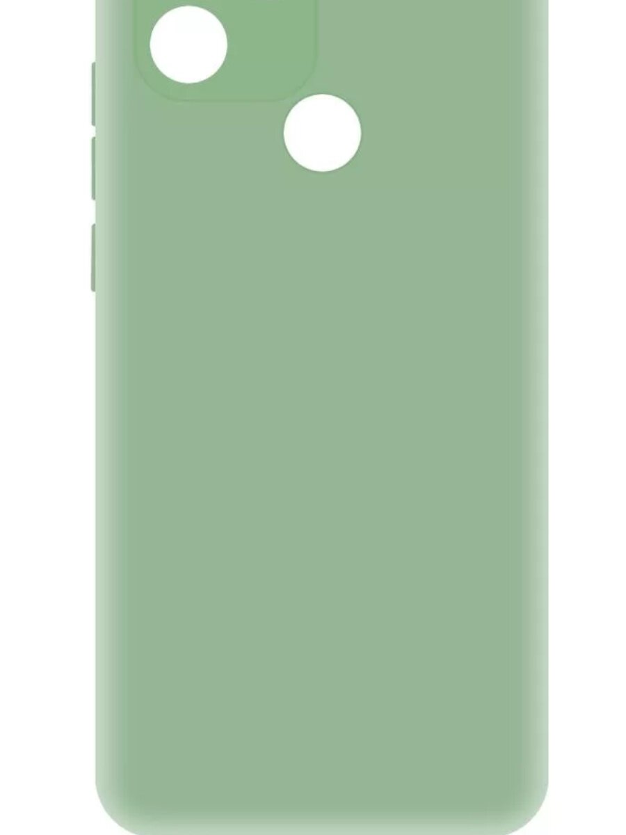 Чехол-накладка Krutoff Silicone Case Xiaomi Redmi A1+/A2+/Poco C51 зеленый от компании F-MART - фото 1