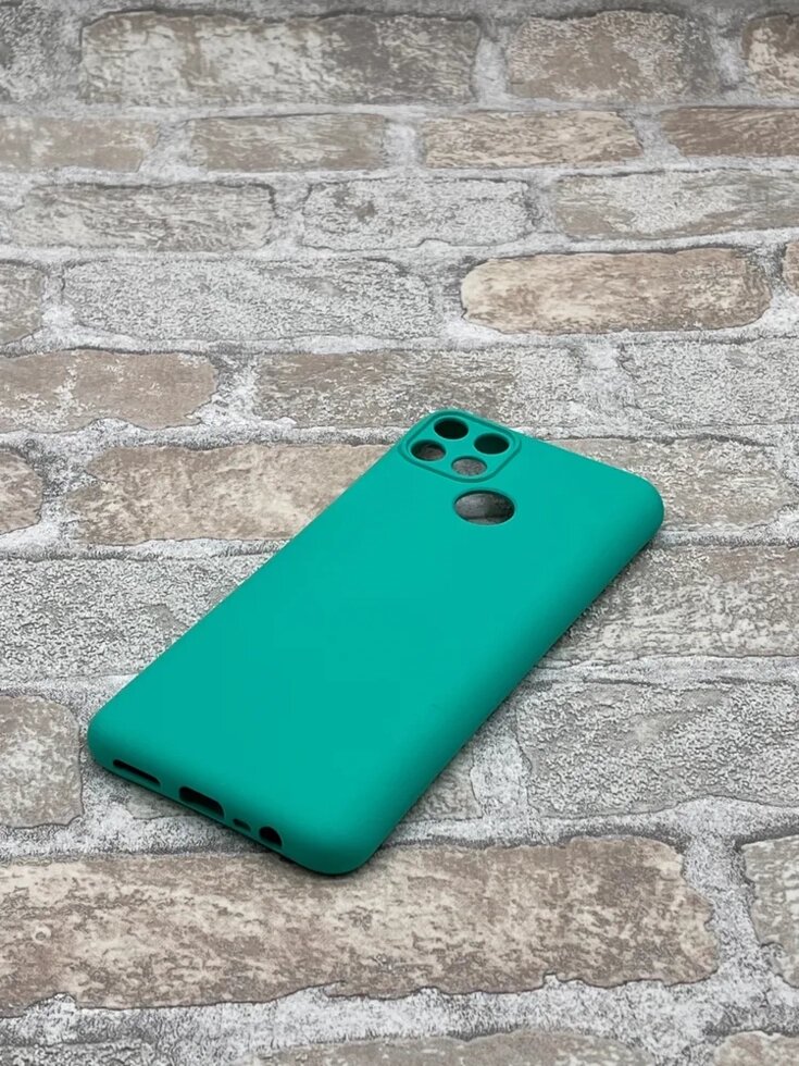 Чехол-накладка NEYPO SILICONE CASE 2,0 mm Realme С25 бирюзовый от компании F-MART - фото 1