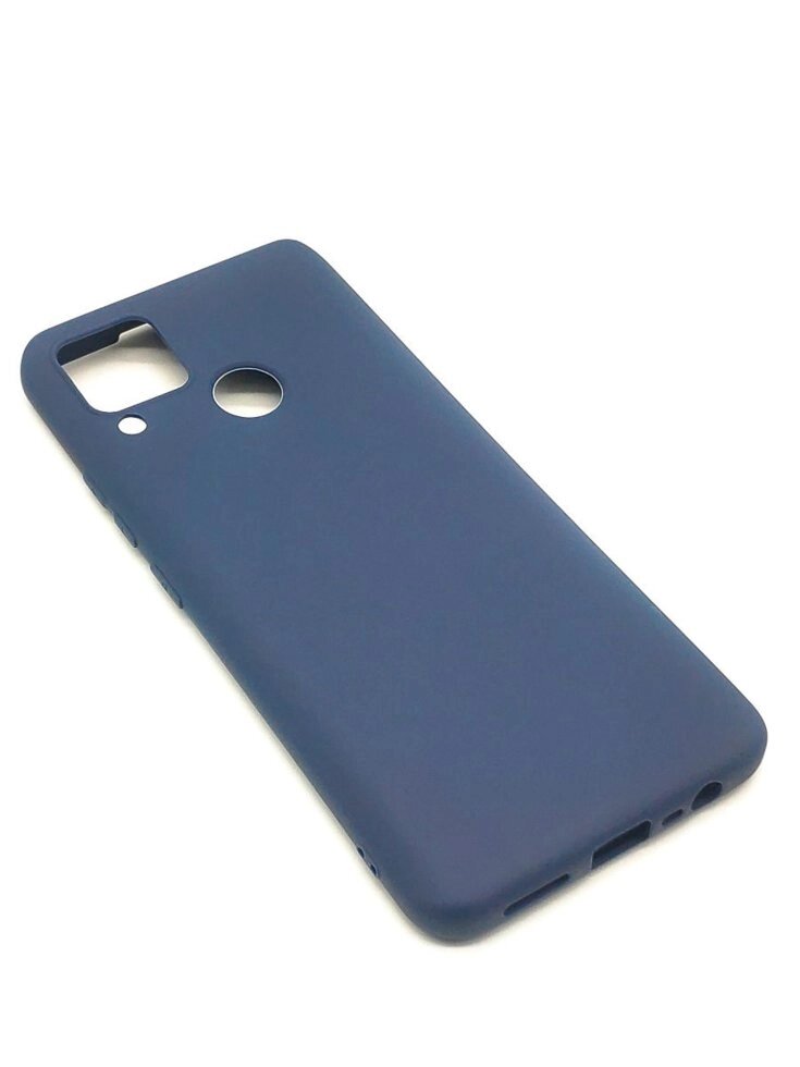 Чехол-накладка Neypo Soft Matte для Realme C15 (силиконовый, темн.синий) от компании F-MART - фото 20
