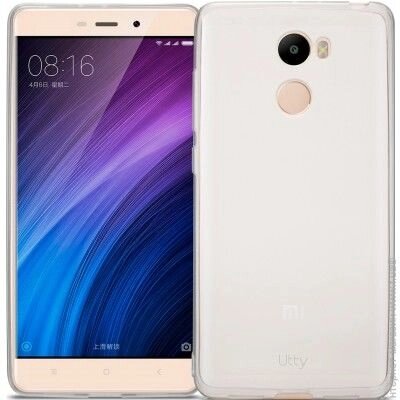 Чехол-накладка Utty Ultra Thin для Xiaomi Redmi 4 Clear от компании F-MART - фото 1