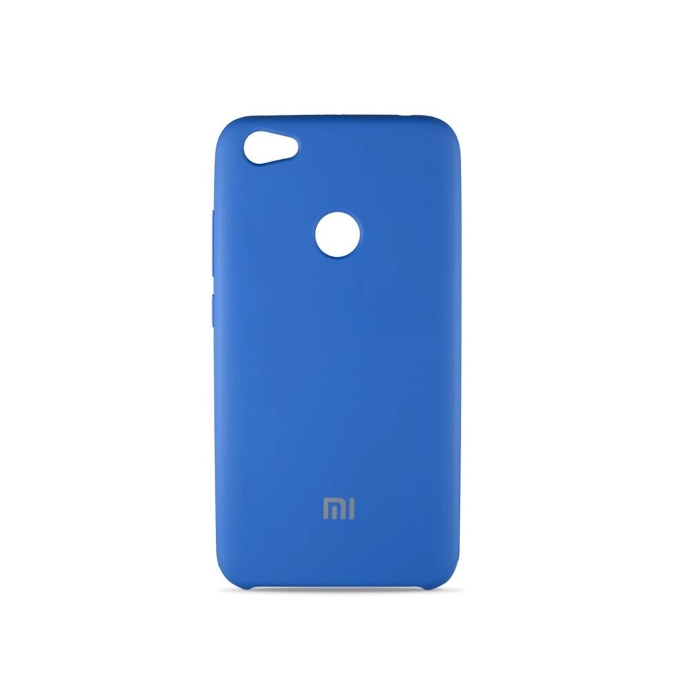 Чехол-накладка Xiaomi Original Soft Case for Xiaomi Redmi Note 5A Prime Blue от компании F-MART - фото 1