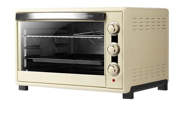 Духовка электрическая настольная Centek CT-1533-62 BEIGE Convection (беж) от компании F-MART - фото 1