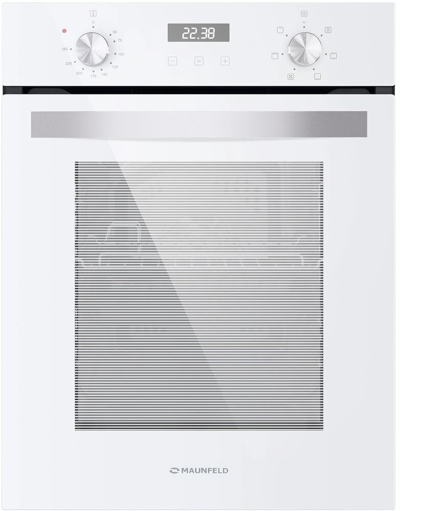 Духовой шкаф электрический MAUNFELD EOEM516W белый (Ширина 45 см) от компании F-MART - фото 1