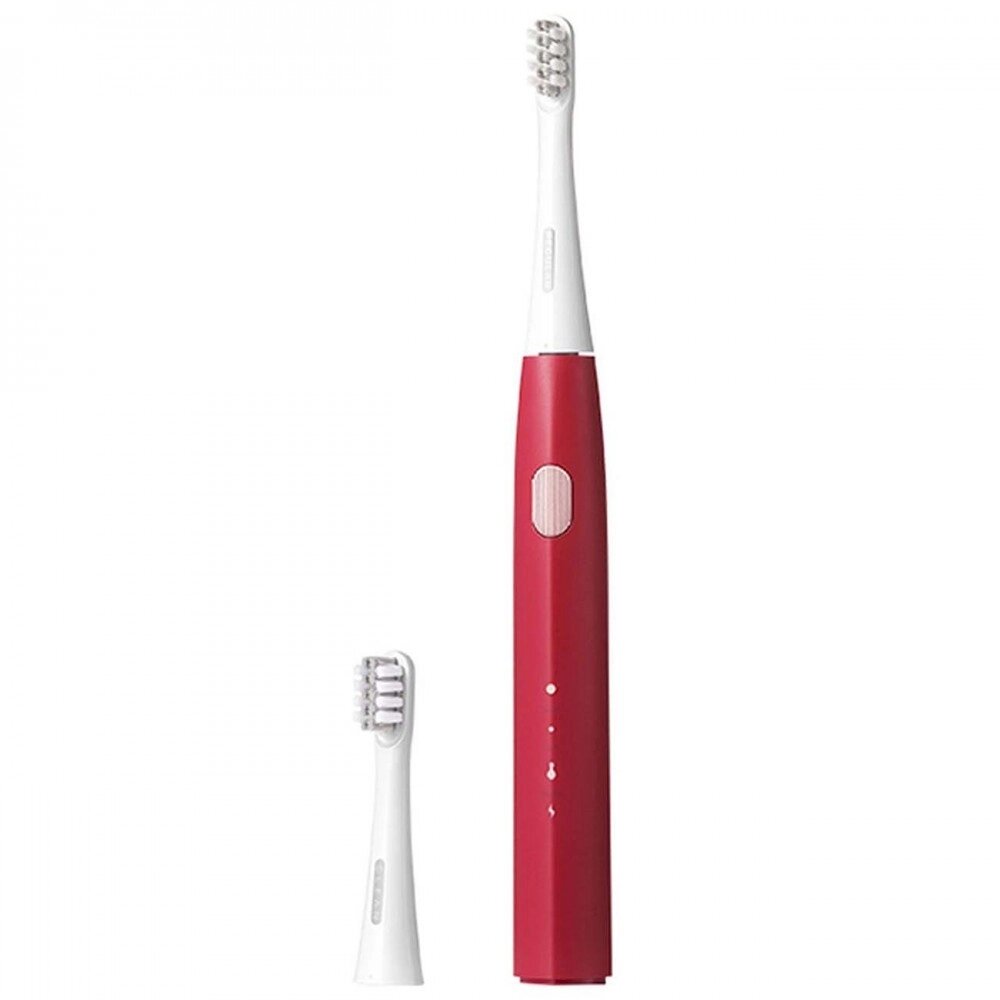 Электрическая зубная щетка DR. BEI YMYM GY1 Sonic Electric Toothbrush красная от компании F-MART - фото 1