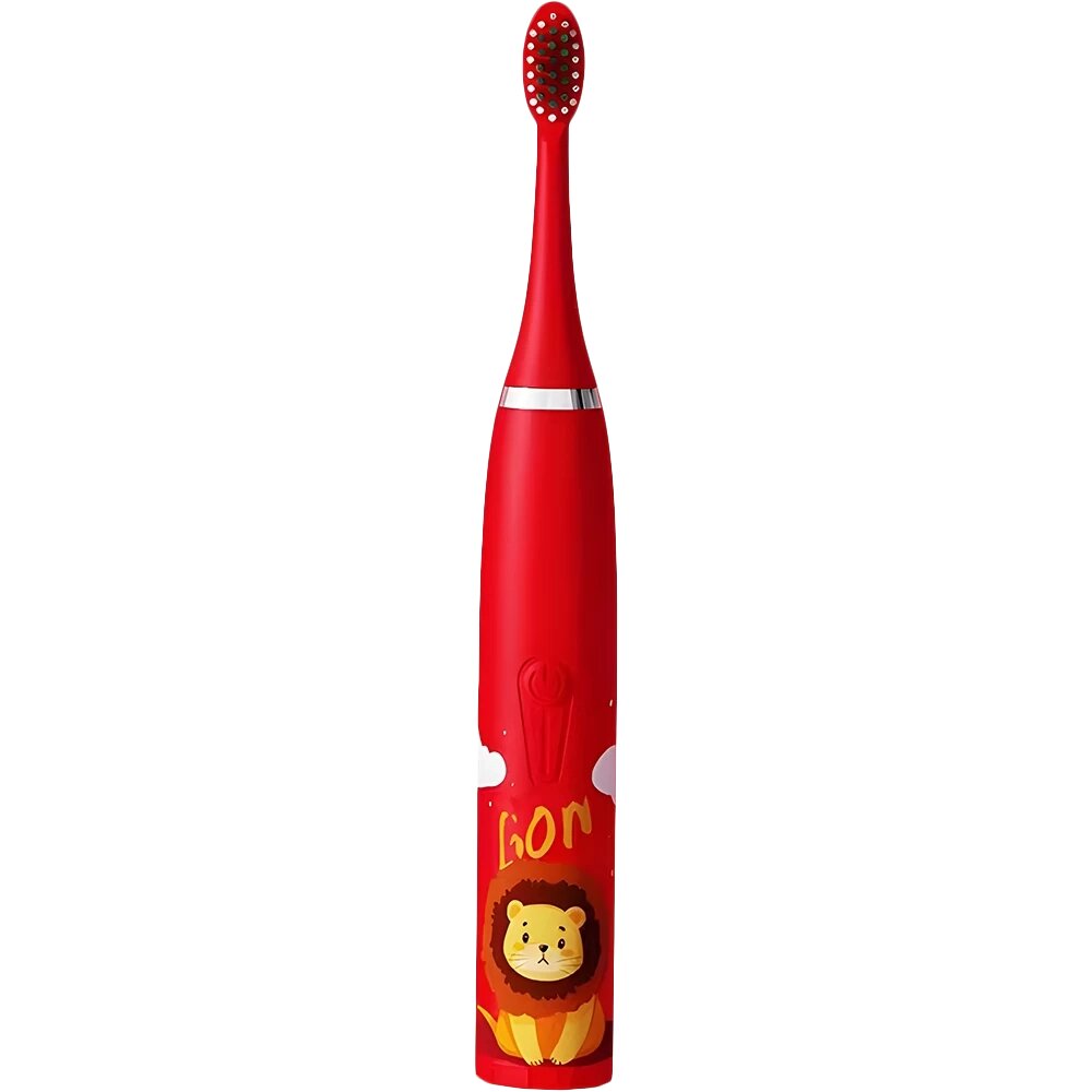 Электрическая зубная щетка GEOZON KIDS RED G-HL03RED от компании F-MART - фото 1