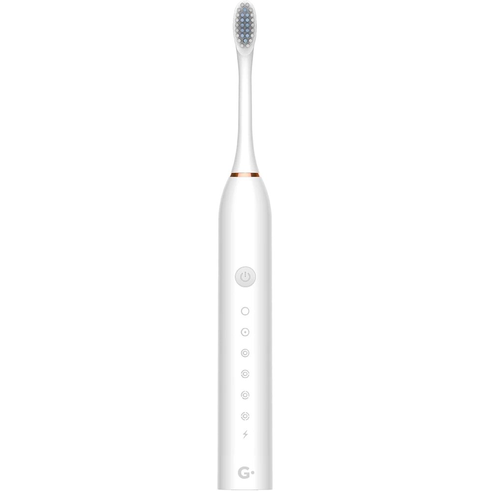 Электрическая зубная щетка GEOZON VOYAGER WHITE G-HL01WHT от компании F-MART - фото 1
