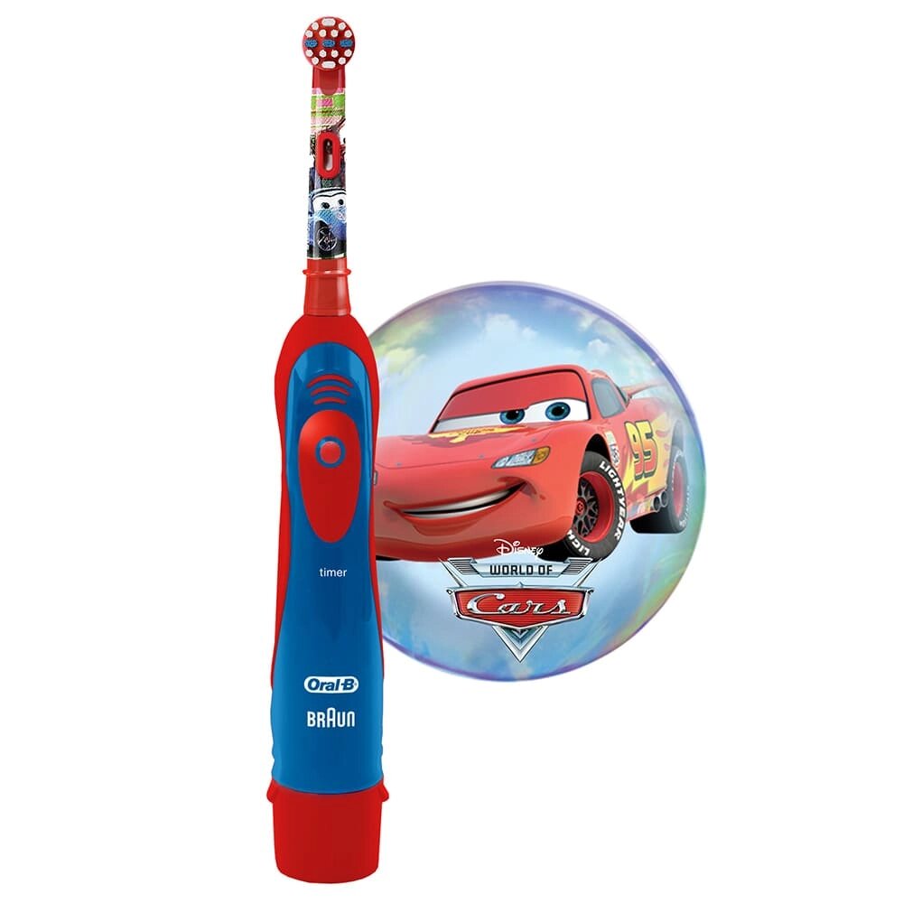 Электрическая зубная щетка Oral-B Kids toothbrush DB 4.510 K красный/синий от компании F-MART - фото 1