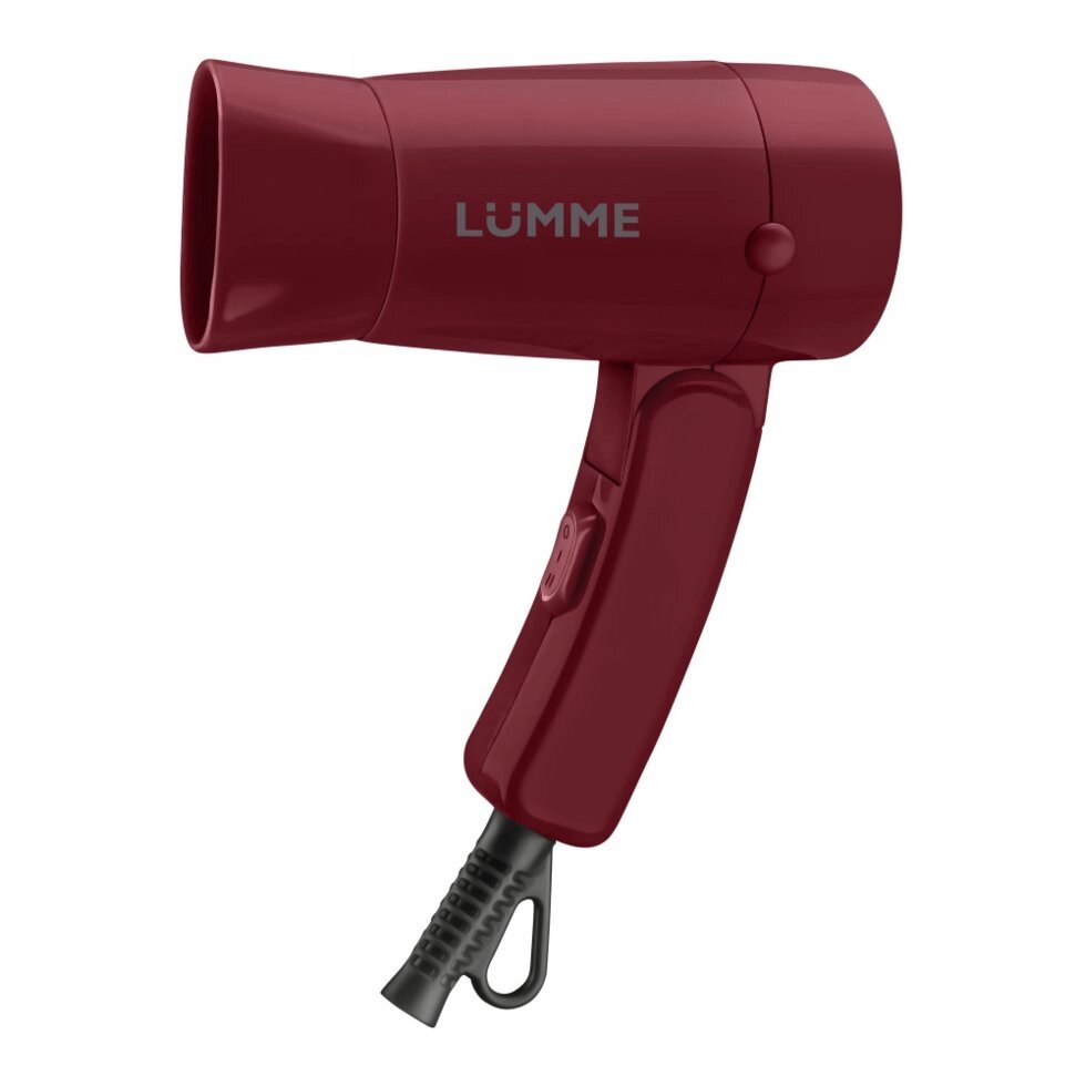 Фен Lumme LU-1055 бордовый гранат от компании F-MART - фото 1