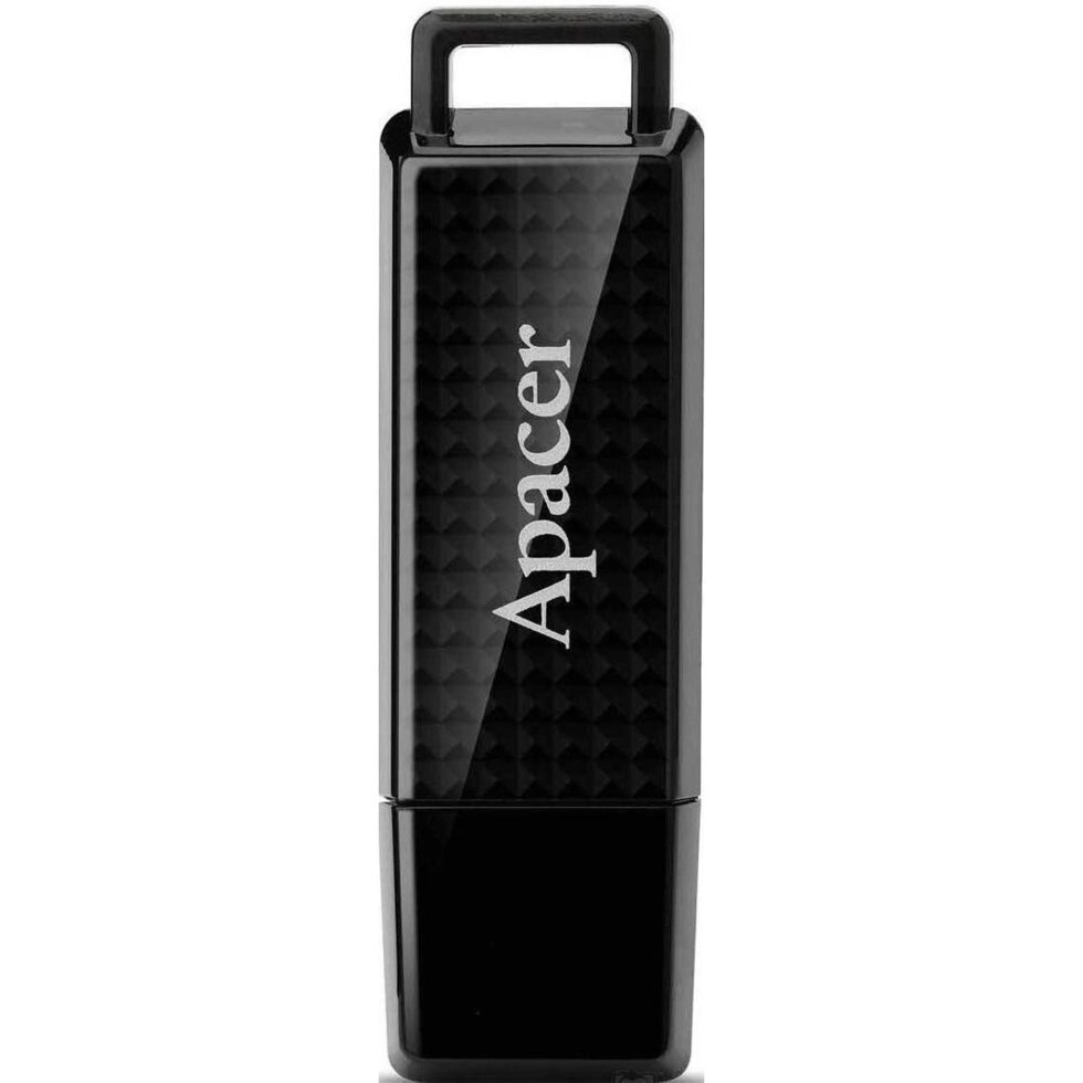 Флешка Apacer 32 GB AH352 USB 3.0 Black от компании F-MART - фото 1