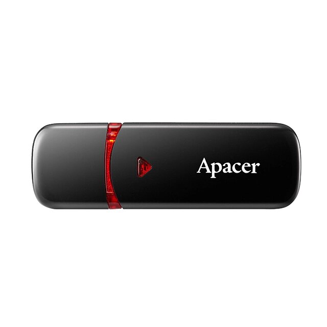 Флешка Apacer AH333 32GB USB 2.0 Black (AP32GAH333B-1) от компании F-MART - фото 1