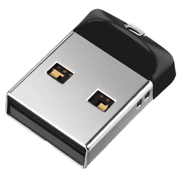 Флешка SanDisk 16 GB Flash Drive USB USB 2.0 Ultra Fit (SDCZ33-016G-G35) от компании F-MART - фото 1