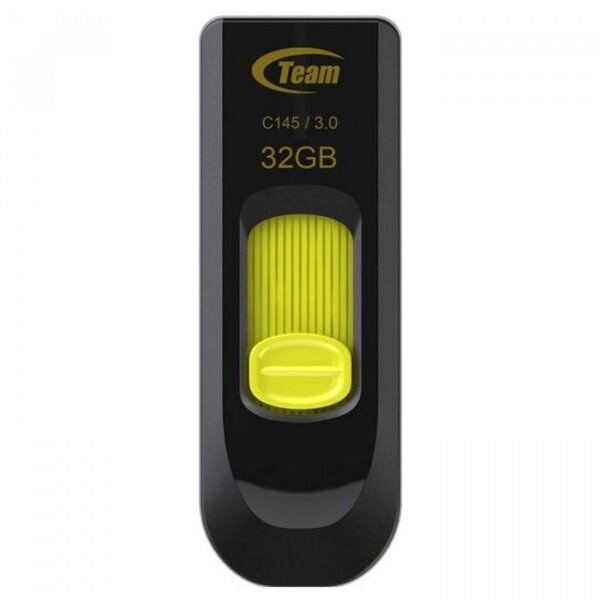 Флешка TEAM 32 GB C145 Yellow USB 3.0 TC145332GY01 от компании F-MART - фото 1