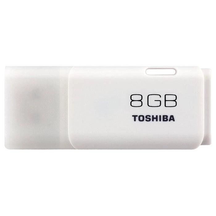Флешка Toshiba 8 GB U202 White (THN-U202W0080E4) от компании F-MART - фото 1