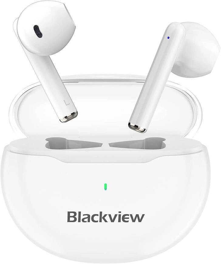 Гарнитура беспроводная Blackview Airbuds 6 белые от компании F-MART - фото 1