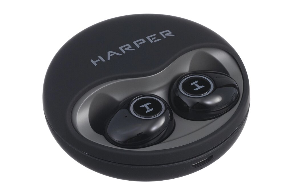 Гарнитура беспроводная HARPER HB-522 черные от компании F-MART - фото 1