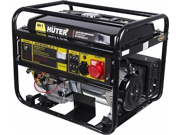Генератор HUTER DY9500LX-3 7.5кВт, электростартер от компании F-MART - фото 1
