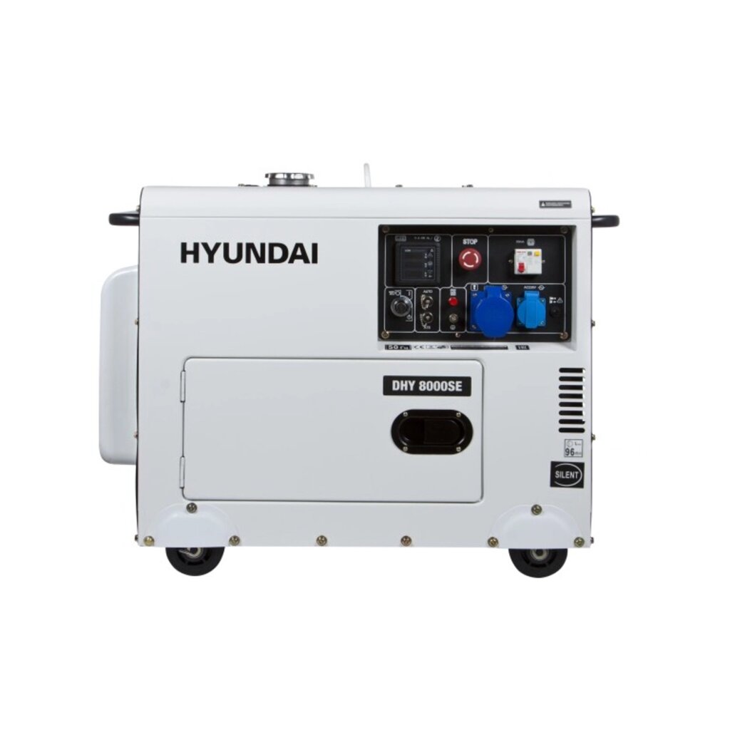 Генератор Hyundai DHY 8000SE 6.5кВт от компании F-MART - фото 1