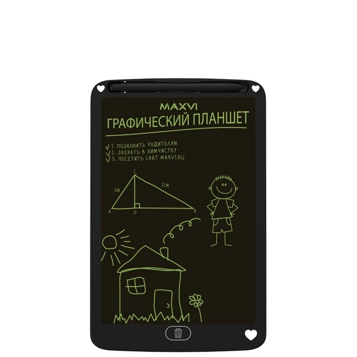 Графический планшет Maxvi MGT-01 black от компании F-MART - фото 1